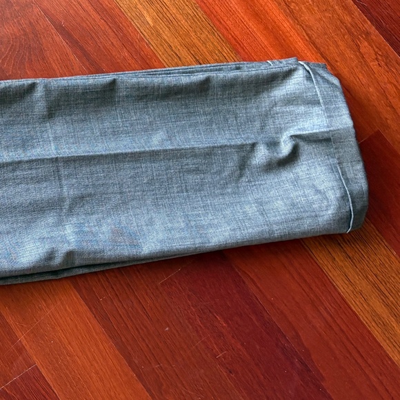 Classic Charcoal Gray 100% Wool Dress Trousers - Size 32 x 30 - Picture 8 of 12